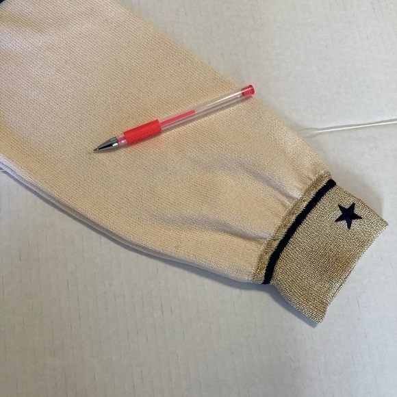 ST . JOHN SM collection by Marie Gray Santana knit sweater As is (yellow dots ) - Picture 8 of 12